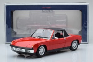 Porsche 914 1.7 Bahia Red Norev 1:18 187690 Diecast — photo 7 of 7