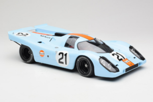 Porsche 917K Gulf #21 P. Rodriguez / L. Kinnunen J.W. Automotive Engineering 24 Hours of Le Mans 1970 Minichamps 1:12 1237066 — photo 4 of 6