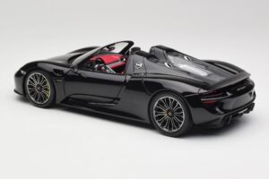 Porsche 918 Spyder Basalt Black Metallic Minichamps 1:18 110062431 Diecast — photo 7 of 8