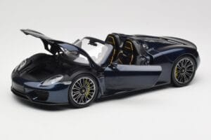 Porsche 918 Spyder Blue Metallic Minichamps 1:18 113062434 Diecast — photo 2 of 8