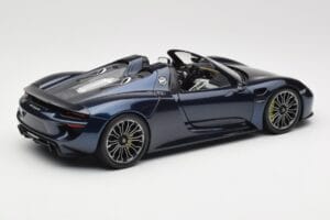 Porsche 918 Spyder Blue Metallic Minichamps 1:18 113062434 Diecast — photo 3 of 8