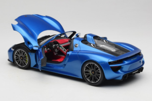 Porsche 918 Spyder Blue Metallic Minichamps 1:18 110062432 Diecast — photo 5 of 8
