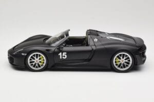 Porsche 918 Spyder Weissach Package Matt Black Minichamps 1:18 110062444 Diecast — photo 4 of 8