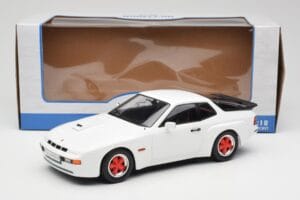 Porsche 924 Carrera GT White & Red Wheels MCG 1:18 MCG18303 Diecast — photo 6 of 6