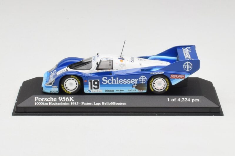 Porsche 956 #1 Brun S. Bellof / T. Boutsen Hockenheim 1985 Minichamps 1:43 430856699 Diecast