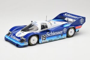 Porsche 956K Group C #19 Brun Motorsport Schiesser S. Bellof / T. Boutsen 1000km Hockenheim 1985 Minichamps 1:18 155856619 Di
