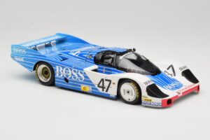 Porsche 956L #47 Hugo Boss V. Merl / H. Grohs / A. Plankenhorn 24 Hours of Le Mans 1984 Minichamps 1:18 183846947 Diecast — photo 6 of 8