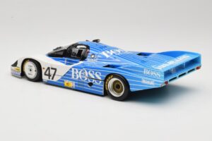 Porsche 956L #47 Hugo Boss V. Merl / H. Grohs / A. Plankenhorn 24 Hours of Le Mans 1984 Minichamps 1:18 183846947 Diecast — photo 7 of 8