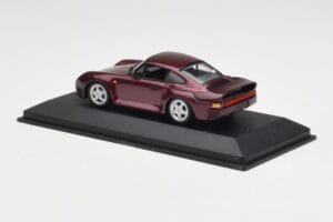 Porsche 959 Dark Red Metallic Minichamps 1:43 400062525 Diecast — photo 3 of 4