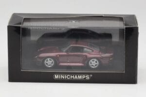 Porsche 959 Dark Red Metallic Minichamps 1:43 400062525 Diecast — photo 4 of 4