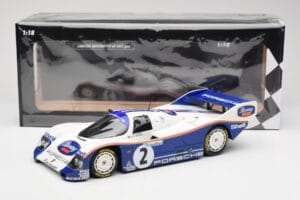 Porsche 962 #2 H-J. Stuck / D. Bell Team Porsche AG Winners 1000km Hockenheim 1985 Minichamps 1:18 155856502 Diecast — photo 6 of 6