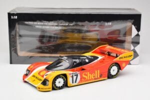 Porsche 962C #17 H-J. Stuck / D. Bell 3rd Place 200 Miles of Nürnberg Supercup 1987 Minichamps 1:18 155876517 Diecast — photo 6 of 6