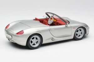 Porsche Boxster 986 Silver Maisto 1:18 37800-M3 Diecast — photo 3 of 8