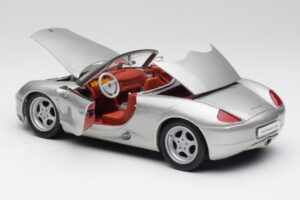 Porsche Boxster 986 Silver Maisto 1:18 37800-M3 Diecast — photo 5 of 8