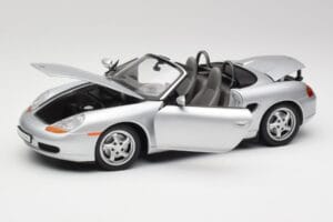 Porsche Boxster 986 Cabriolet Arctic Silver Metallic UT Models 1:18 27852 Diecast — photo 2 of 8
