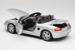 Porsche Boxster 986 Cabriolet Arctic Silver Metallic UT Models 1:18 27852 Diecast — photo 5 of 8