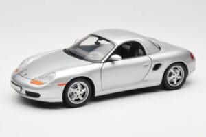 Porsche Boxster 986 Hard Top Silver UT Models 1:18 27854 Diecast