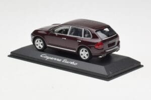 Porsche Cayenne 955 Turbo Dark Red Minichamps 1:43 WAPC2000113 Diecast — photo 3 of 4