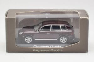 Porsche Cayenne 955 Turbo Dark Red Minichamps 1:43 WAPC2000113 Diecast — photo 4 of 4