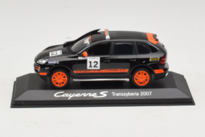 Porsche Cayenne S #12 Transsyberia 2007 Black Orange Minichamps 1:43 WAP02000918 Diecast