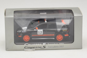 Porsche Cayenne S #12 Transsyberia 2007 Black Orange Minichamps 1:43 WAP02000918 Diecast — photo 5 of 5