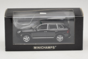 Porsche Cayenne 955 Turbo Black Metallic Minichamps 1:43 400061080 Diecast — photo 5 of 5