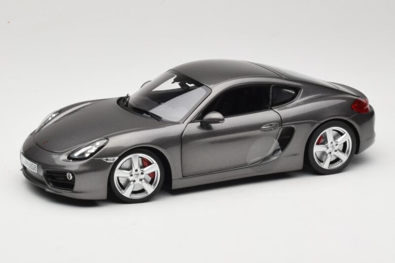 Porsche Cayman 981 S Grey Minichamps 1:18 WAP0210070D Diecast