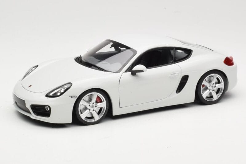 Porsche Cayman 981 White Minichamps 1:18 113062221 Diecast