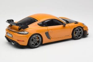 Porsche Cayman GT4 RS 982 Weissach Package Bahama Yellow Norev 1:18 187252 Diecast — photo 3 of 8