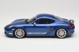 Porsche Cayman R 987.2 Aqua Blue Metallic GT Spirit 1:18 GT901 Resin — photo 3 of 6