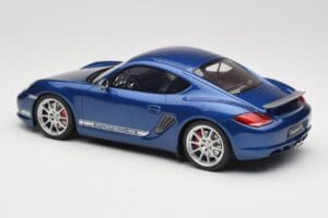 Porsche Cayman R 987.2 Aqua Blue Metallic GT Spirit 1:18 GT901 Resin — photo 5 of 6