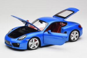 Porsche Cayman 981 S Aqua Blue Metallic Minichamps 1:18 110062221 Diecast — photo 2 of 8