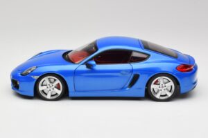 Porsche Cayman 981 S Aqua Blue Metallic Minichamps 1:18 110062221 Diecast — photo 4 of 8