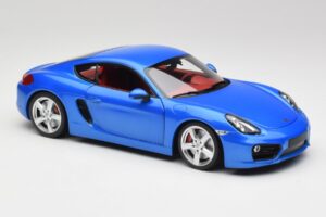 Porsche Cayman 981 S Aqua Blue Metallic Minichamps 1:18 110062221 Diecast — photo 6 of 8