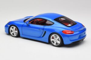 Porsche Cayman 981 S Aqua Blue Metallic Minichamps 1:18 110062221 Diecast — photo 7 of 8