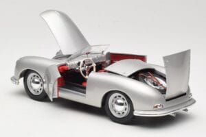 Porsche No. 1 Typ 356 Roadster Silver Maisto 1:18 50324 Diecast — photo 5 of 8