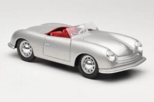 Porsche No. 1 Typ 356 Roadster Silver Maisto 1:18 50324 Diecast — photo 6 of 8