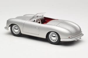 Porsche No. 1 Typ 356 Roadster Silver Maisto 1:18 50324 Diecast — photo 7 of 8