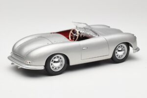 Porsche No. 1 356 Roadster Fish Silver Maisto 1:18 31853 Diecast — photo 3 of 8