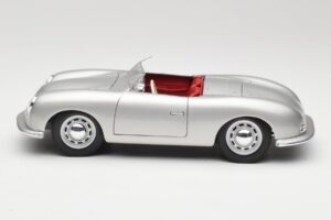 Porsche No. 1 356 Roadster Fish Silver Maisto 1:18 31853 Diecast — photo 4 of 8