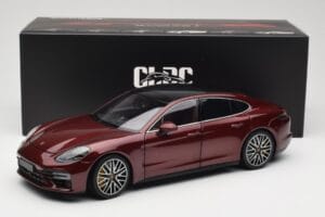 Porsche Panamera 971 Turbo S Red Metallic Minichamps 1:18 113061077 Diecast — photo 8 of 8