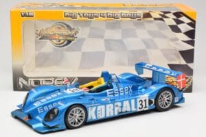 Porsche RS Spyder LMP2 #31 Team Essex C. Elgaard / J. Nielsen / K. Poulsen 24 Hours of Le Mans 2008 Norev 1:18 187519 Diecast — photo 6 of 6
