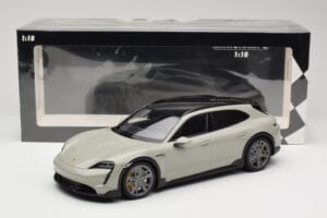 Porsche Taycan Cross Turismo Turbo S Chalk Grey Minichamps 1:18 155069302 Diecast — photo 6 of 6