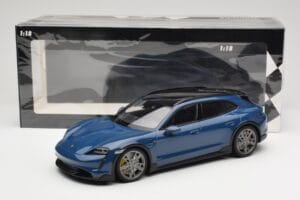 Porsche Taycan J1 Turbo S Cross Turismo Blue Minichamps 1:18 155069301 Diecast — photo 6 of 6