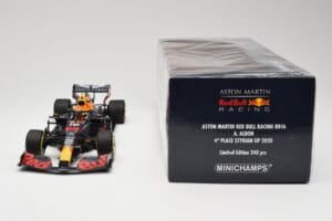 Red Bull Racing RB16 #23 A. Albon 4th Place Styrian GP 2020 Minichamps 1:18 110200223 Diecast — photo 6 of 6
