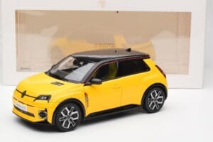 Renault 5 E-Tech Pop Yellow & Black Norev 1:18 185500 Diecast — photo 8 of 8