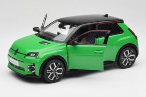Renault 5 E-Tech Electric Pop Green & Black Norev 1:18 185502 Diecast — photo 2 of 8