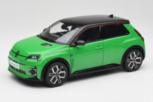 Renault 5 E-Tech Electric Pop Green & Black Norev 1:18 185502 Diecast