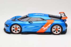 Alpine A110-50 Blue & Orange Norev 1:18 185147 Diecast — photo 3 of 6