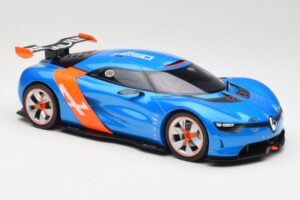 Alpine A110-50 Blue & Orange Norev 1:18 185147 Diecast — photo 4 of 6